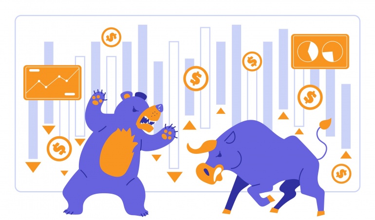 بازار خرسی و بازار گاوی در بورس