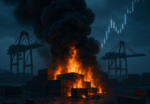 تأثیر آتش‌سوزی بندر شهید رجایی بر بازار بورس ایران؛ از واقعیت تا واکنش